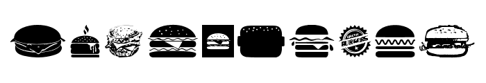 Hamburger Font OTHER CHARS