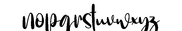 Hamburger1 Font LOWERCASE