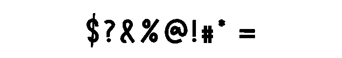 Hamburger2 Font OTHER CHARS