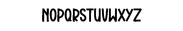 Hamburger2 Font UPPERCASE