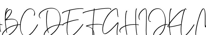 Hamellista Signature Font UPPERCASE