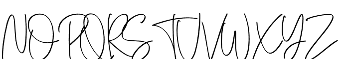 Hamellista Signature Font UPPERCASE