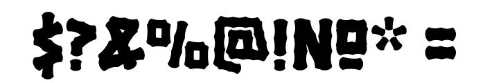 HanaleiFill-Regular Font OTHER CHARS
