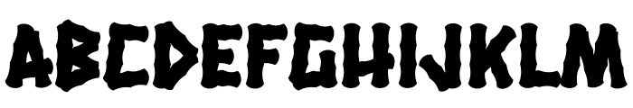 HanaleiFill-Regular Font UPPERCASE