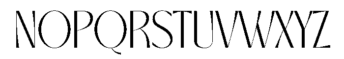 Hanami Font UPPERCASE