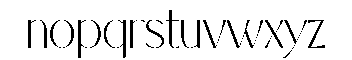 Hanami Font LOWERCASE