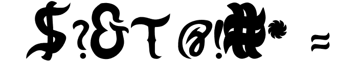 Hanatasya Sans Font OTHER CHARS