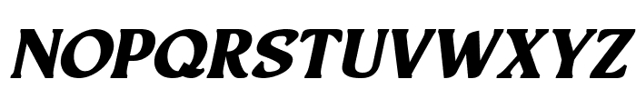 Hand Crafted Italic Font UPPERCASE