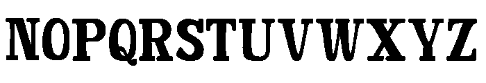 Hand Crafts DEMO Regular Font UPPERCASE