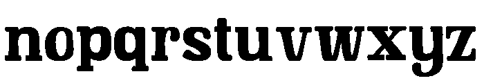 Hand Crafts DEMO Regular Font LOWERCASE