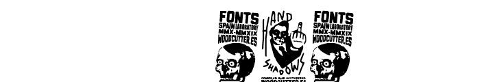 Hand Shadows Icons Font OTHER CHARS