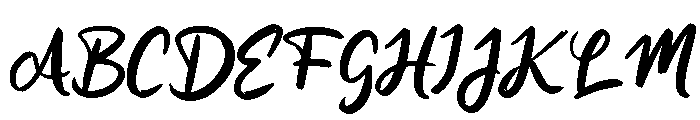 Handal Jaya Font UPPERCASE