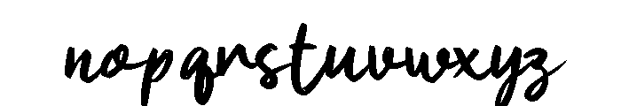 Handal Jaya Font LOWERCASE