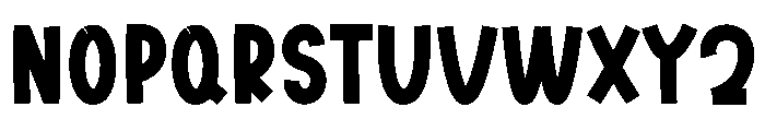 Handbag Font LOWERCASE