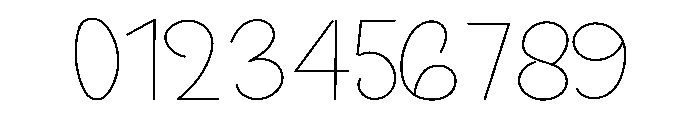 Handbook Font OTHER CHARS