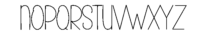 Handbook Font UPPERCASE