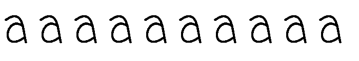 Handergus Font OTHER CHARS