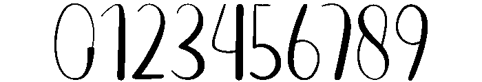 Handhome Font OTHER CHARS