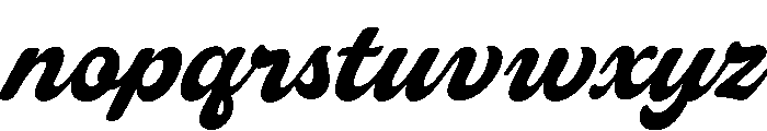 Handies Trial Font LOWERCASE