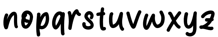 Handkids Font LOWERCASE
