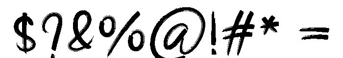 Handle1 Font OTHER CHARS