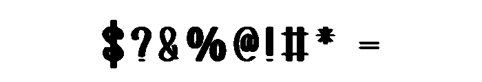 Handmade Farmhouse1 Font OTHER CHARS