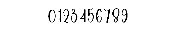 Handmade1 Font OTHER CHARS