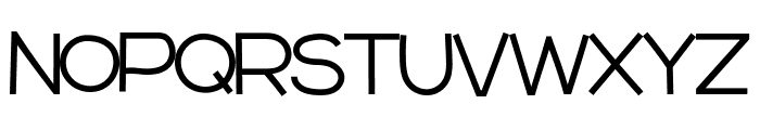 Handorty Font UPPERCASE