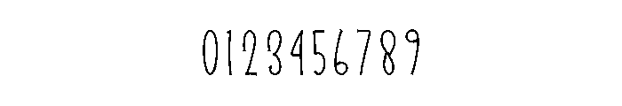 Handraw Font OTHER CHARS