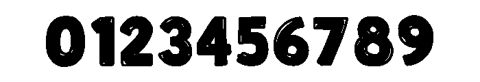 Handron Solid Filled Font OTHER CHARS