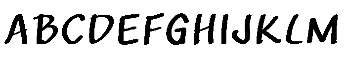 Handron Solid Marker FONT