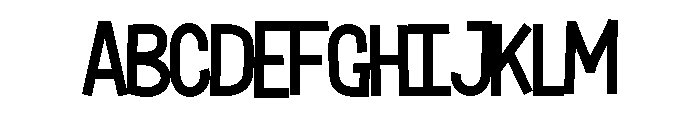Handsome2 Font UPPERCASE