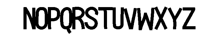 Handsome2 Font UPPERCASE