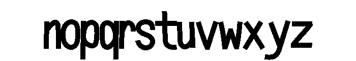 Handsome2 Font LOWERCASE