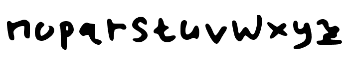 Handwrite 01 Regular Font LOWERCASE