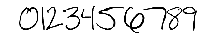 Handwriting Prestons Fast Font OTHER CHARS