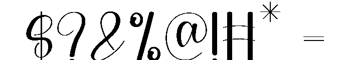 Handwritten1 Font OTHER CHARS