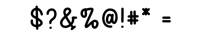 HandwrittenDemo Font OTHER CHARS
