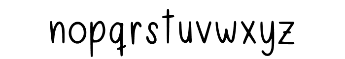 Handy Stuff 2 Regular Font LOWERCASE