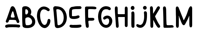 HandyMode-Regular Font LOWERCASE