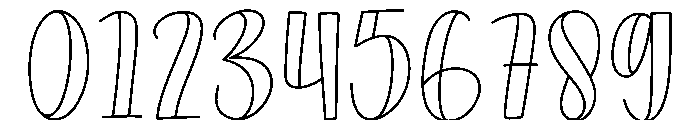 Hangout Font OTHER CHARS