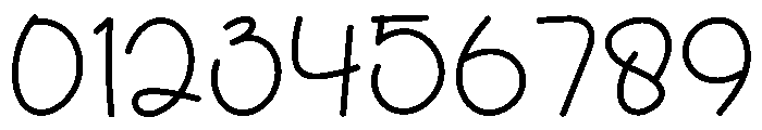 Hangouth Font OTHER CHARS