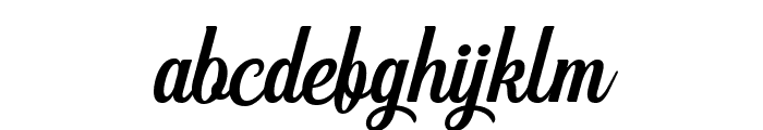 Hanleth Free Personal Use Font LOWERCASE