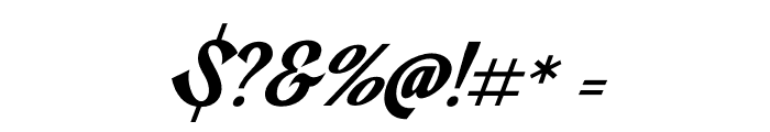 Hanstoc Script PERSONAL USE Regular Font OTHER CHARS