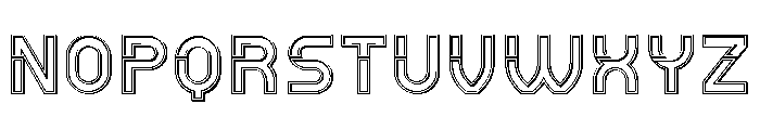 Hantaran Extravagant Regular Font UPPERCASE