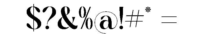 Hantepy Qablema Font OTHER CHARS