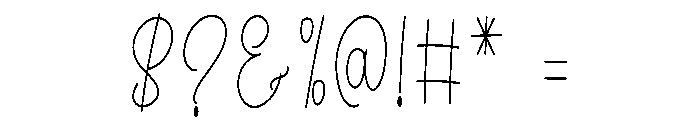 Happiness2 Font OTHER CHARS