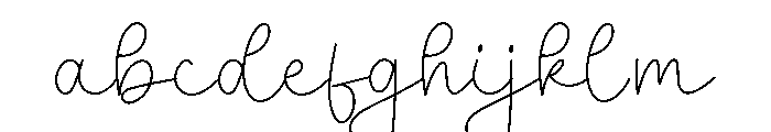 Happiness2 Font LOWERCASE