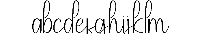 Happy Birthday2 Font LOWERCASE
