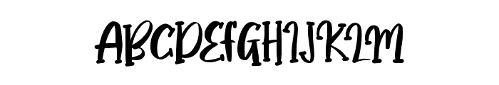 Happy Bright Font UPPERCASE